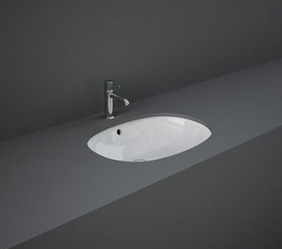 RAK Variant Under Counter Oval Wash Basin - No Tap Hole